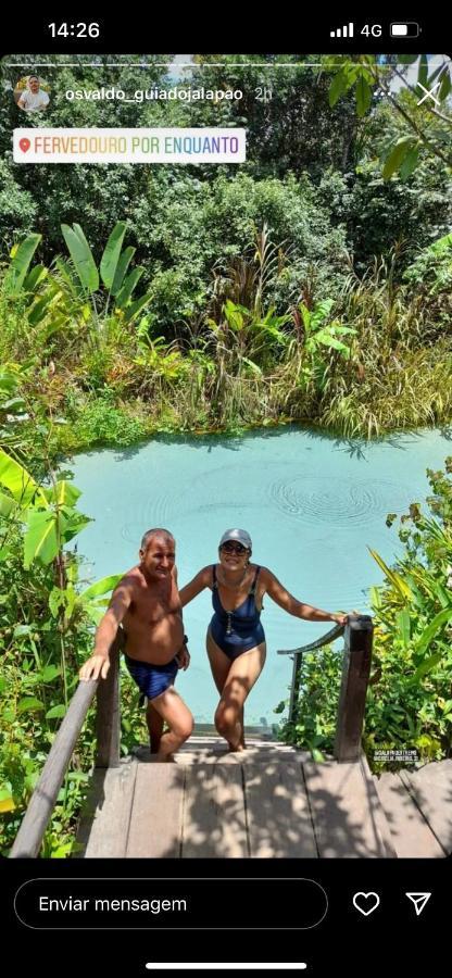 Fervedouro E Pousada Por Enquanto Sao Felix do Tocantins Εξωτερικό φωτογραφία